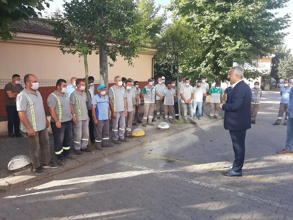 Haber: Başkan Babaoğlu Personelle Bayramlaştı - Galeri-4