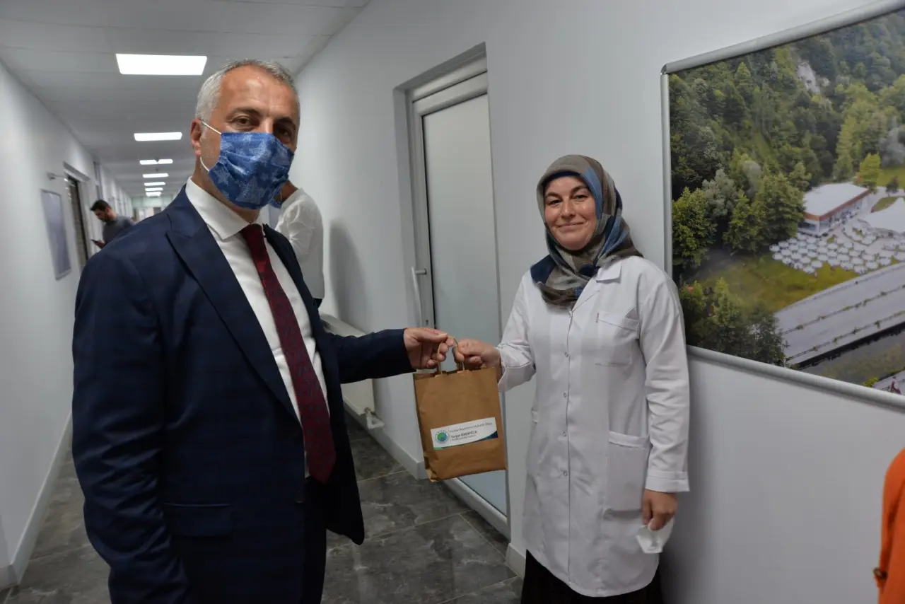 Haber: Başkan Babaoğlu Personelle Bayramlaştı - Galeri-3