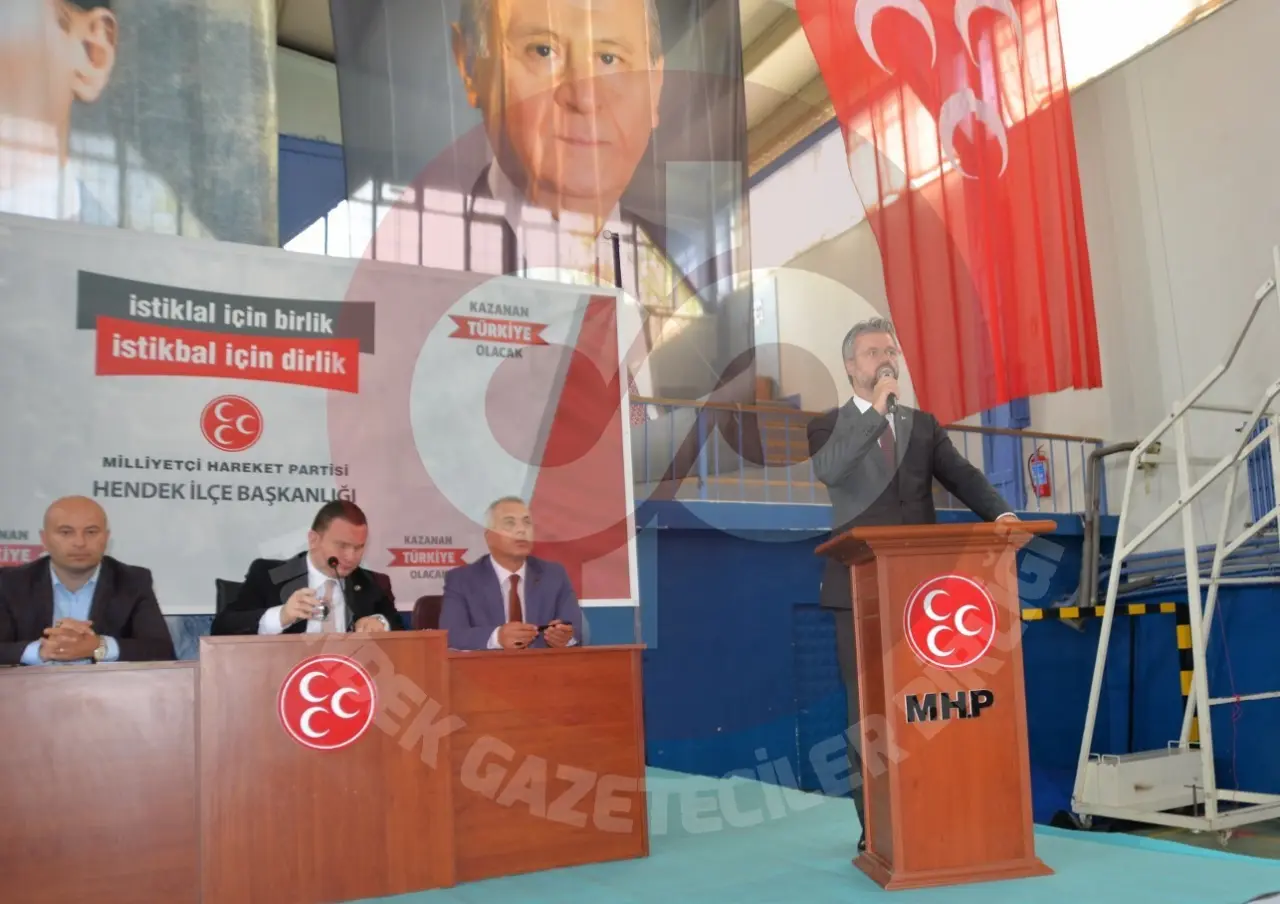Haber: MHP Hendek'te İlçe Başkanı Namlı Güven Tazeledi - Galeri-7