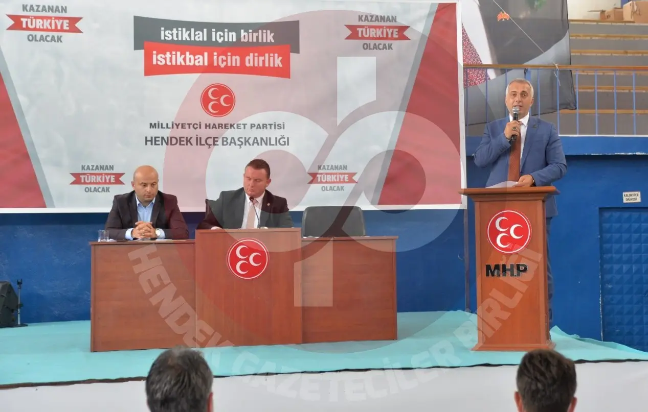 Haber: MHP Hendek'te İlçe Başkanı Namlı Güven Tazeledi - Galeri-6