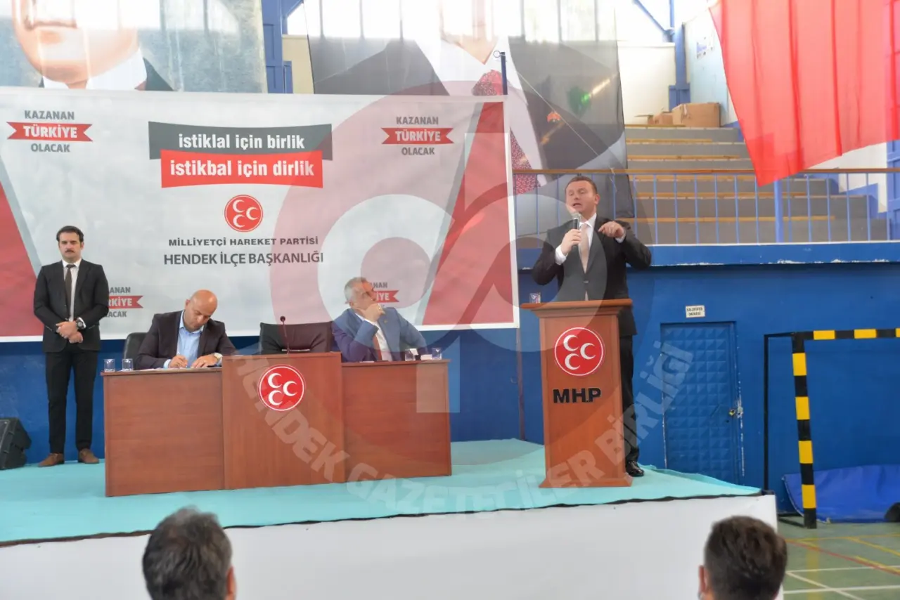 Haber: MHP Hendek'te İlçe Başkanı Namlı Güven Tazeledi - Galeri-8