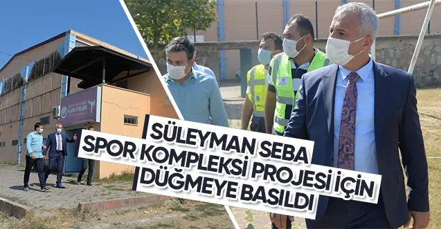 Haber: Süleyman Seba spor kompleksi projesi hayata geçiyor - Öne Çıkan