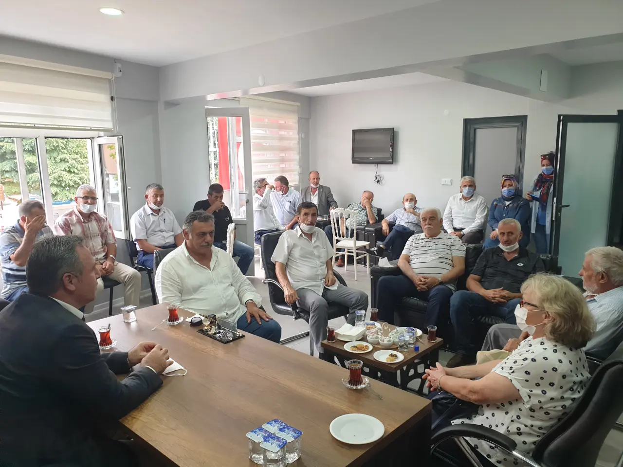 Haber: Muhtarlardan MHP'ye Hayırlı Olsun Ziyareti - Galeri-2