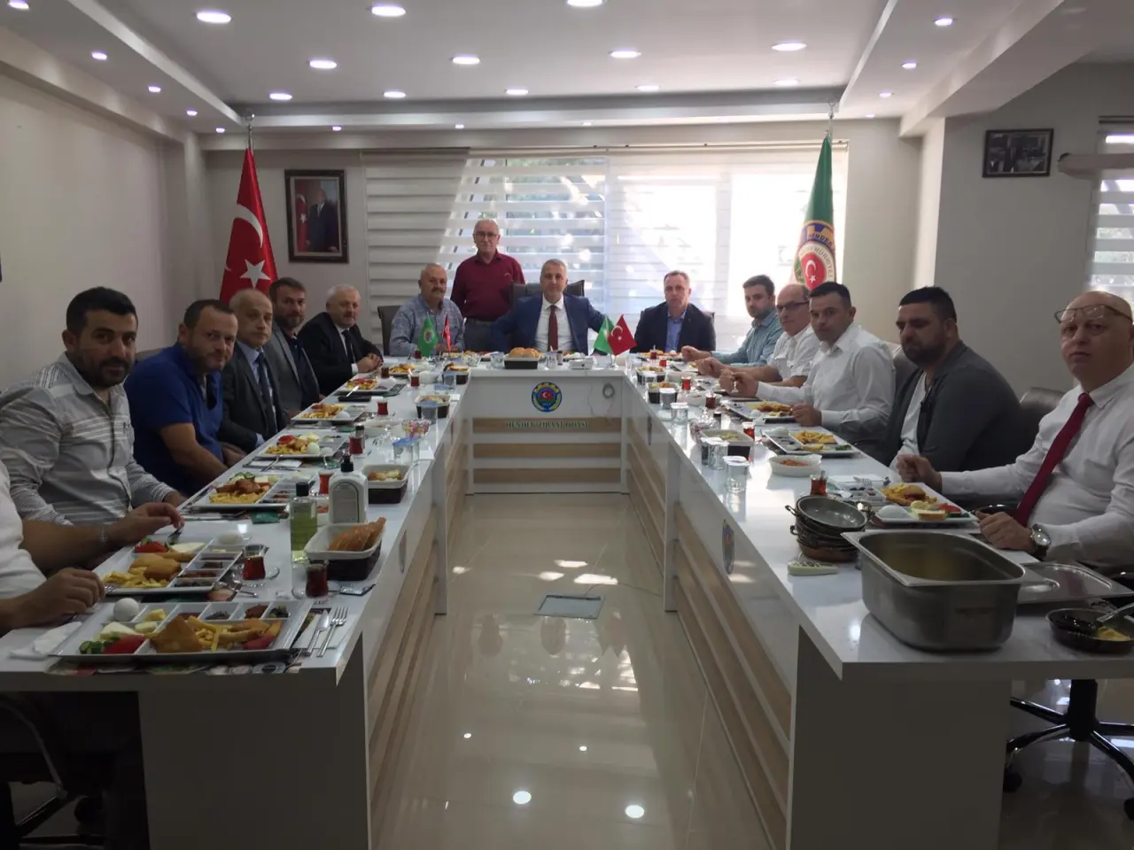 Haber: Hendek Ziraat Odası Başkanları Ağırladı - Galeri-1