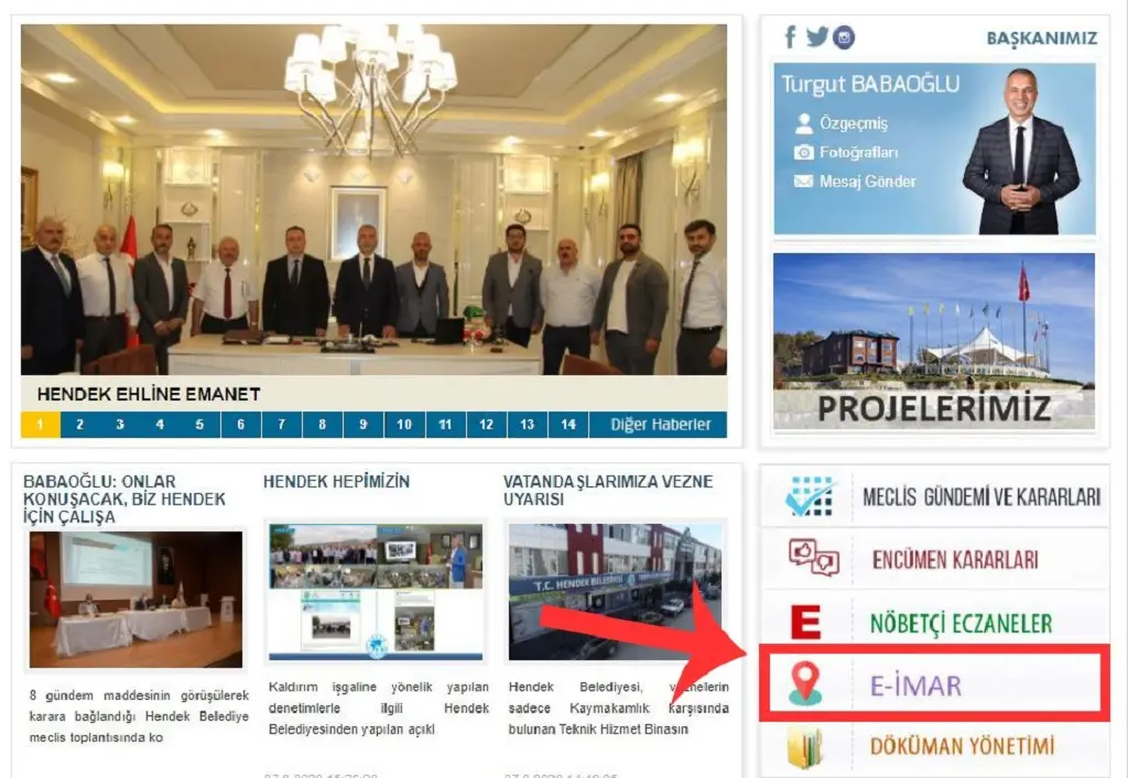 Haber: Hendek Belediyesinde E İmar Dönemi - Galeri-1