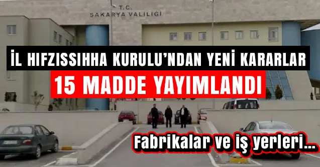 Haber: Fabrikalarda Vaka Sayıları Artınca Valilik Harekete Geçti - Öne Çıkan