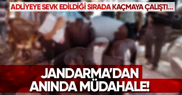 Haber: Adliyeye sevk edildiği sırada kaçan şahıs yakalandı - Öne Çıkan