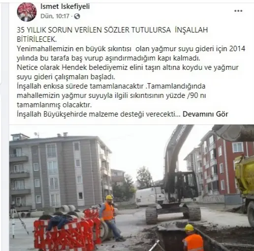 Haber: Yenimahalle’de Yağmur Suyu Çalışmaları Başladı - Galeri-1
