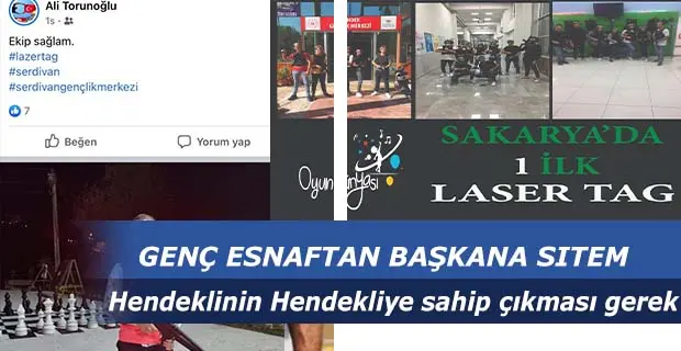 Haber: GENÇ ESNAFTAN BAŞKANA SITEM - Öne Çıkan