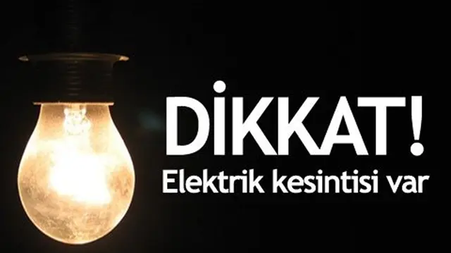 Haber: Bu Mahallelerde Elektrik Kesintisi Olacak - Öne Çıkan