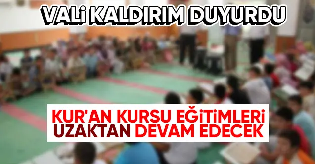 Haber: Vali Kaldırım duyurdu - Öne Çıkan