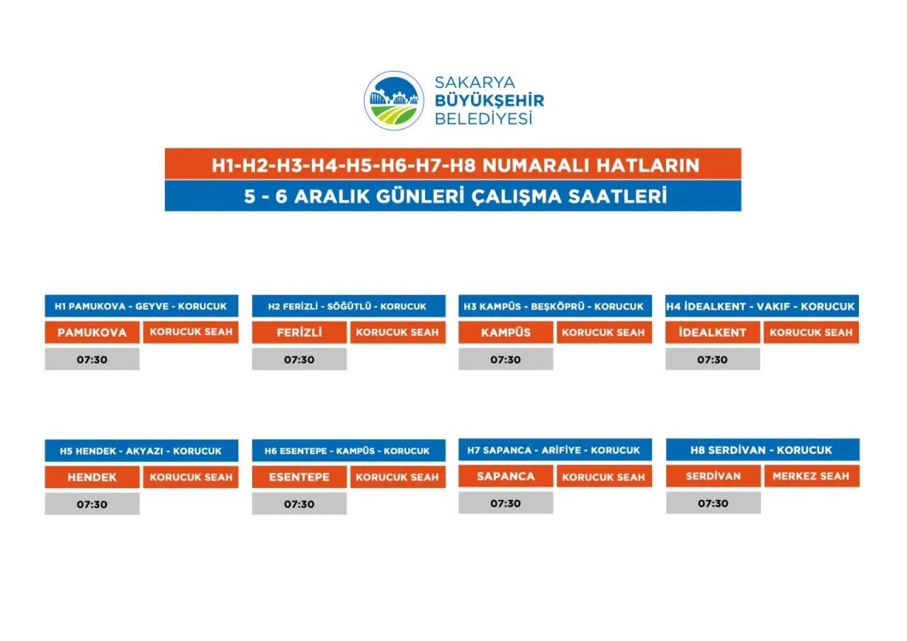Haber: Sokağa Çıkma Yasağında Çalışacak 8 Yeni Otobüs Hattı - Galeri-1