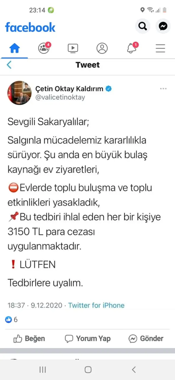 Haber: Toplu Buluşmalar Ve Etkinlikler Yasak - Öne Çıkan