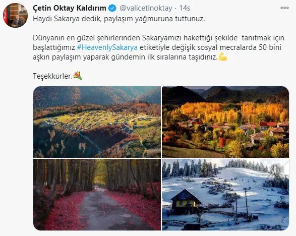 Haber: Vali Kaldırım Teşekkür Etti - Galeri-2