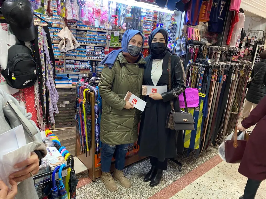Haber: Yeniden Refah’ın Kadın Kolları Esnafı Ziyaret Etti - Galeri-3