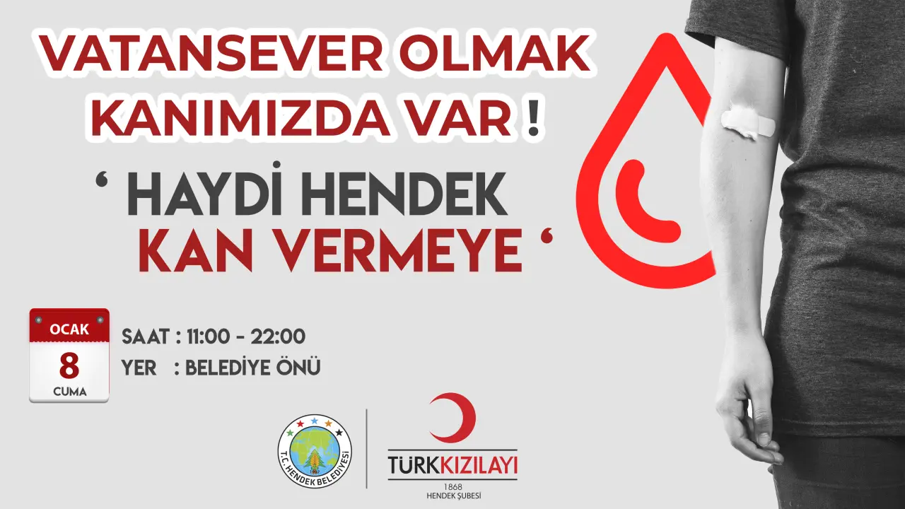 Haber: Kan Bağışına Davet - Öne Çıkan