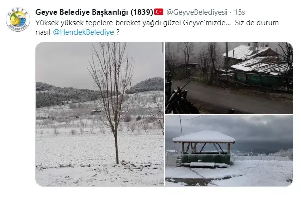 Haber: Belediyelerin sosyal medyadaki kar diyaloğu gülümsetti. - Galeri-4