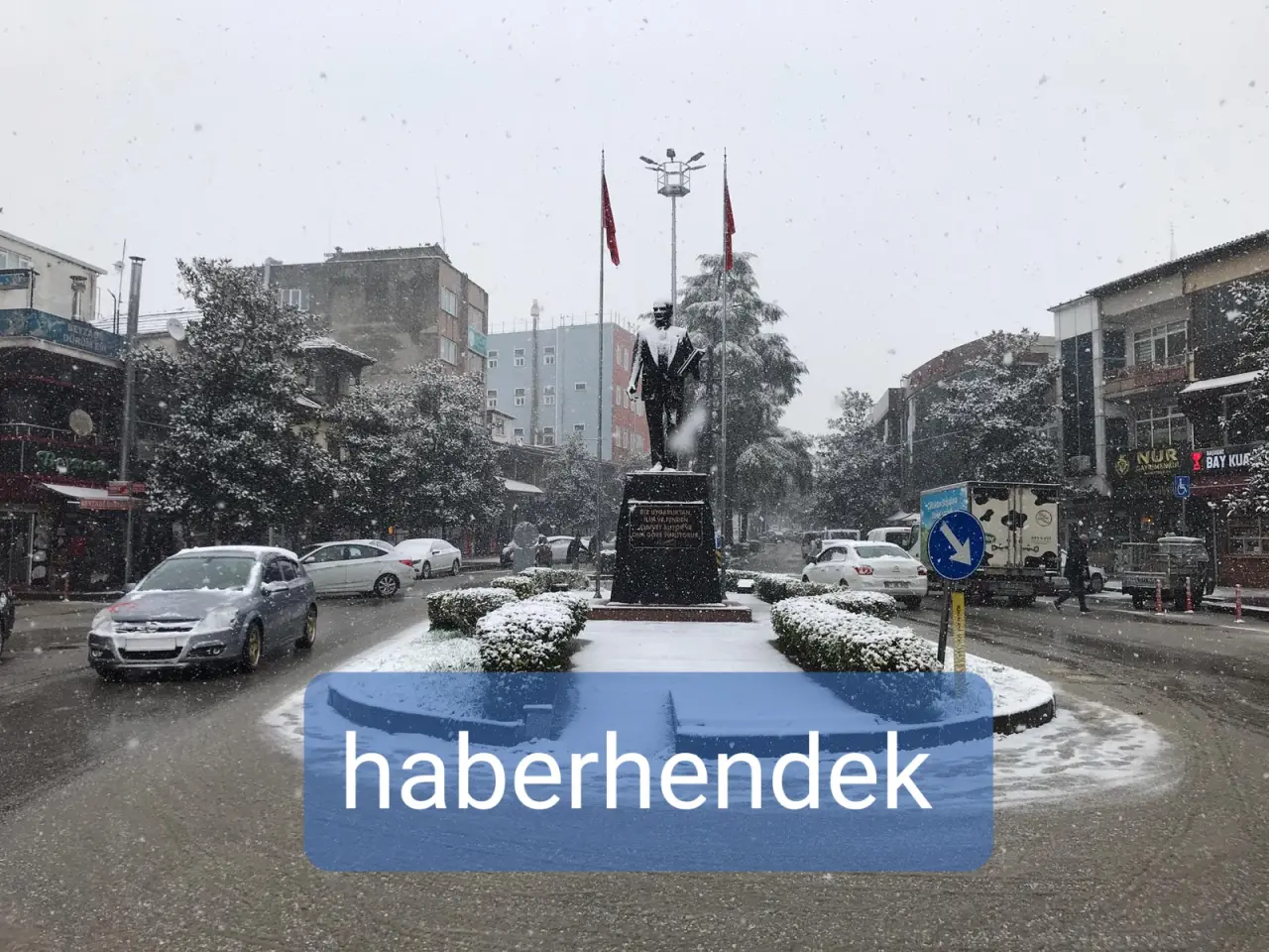 Haber: Hendek Merkezde Kar Yağışı - Öne Çıkan
