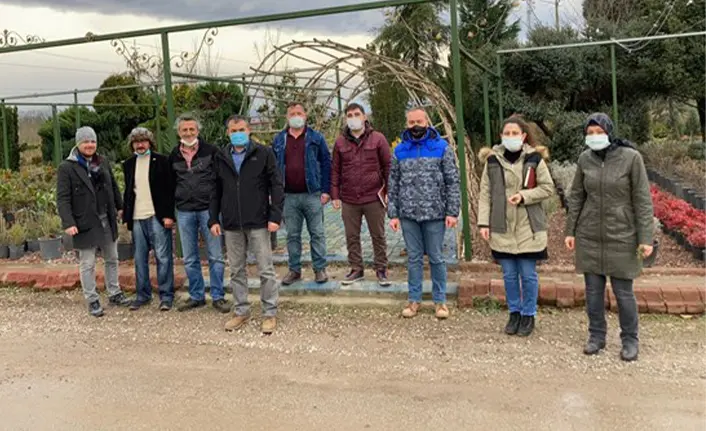 Haber: Hendek Fidanlık Şefliğini Gezdiler - Galeri-1
