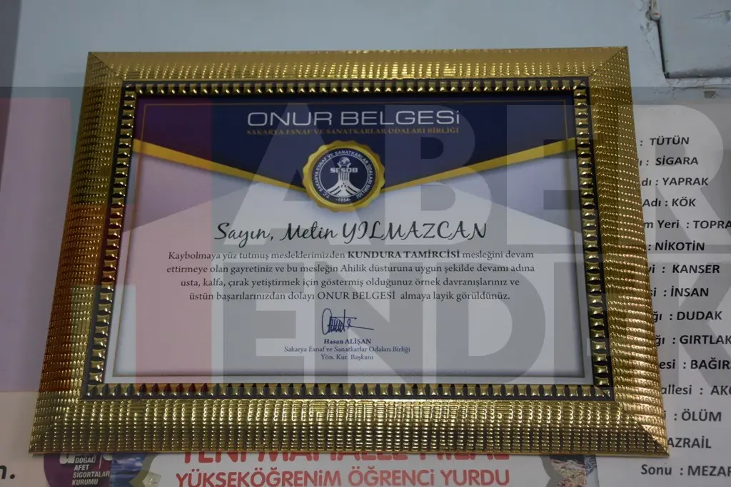 Haber: Yarım Asırdır Ayakkabı Mesleğini İcra Ediyor - Galeri-5