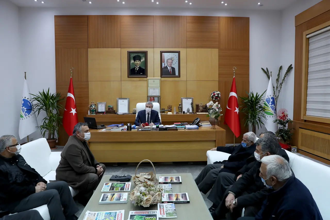 Haber: Büyükşehir Belediye Başkanı Yüce Hendekli Muhtarları Ağırladı - Galeri-1
