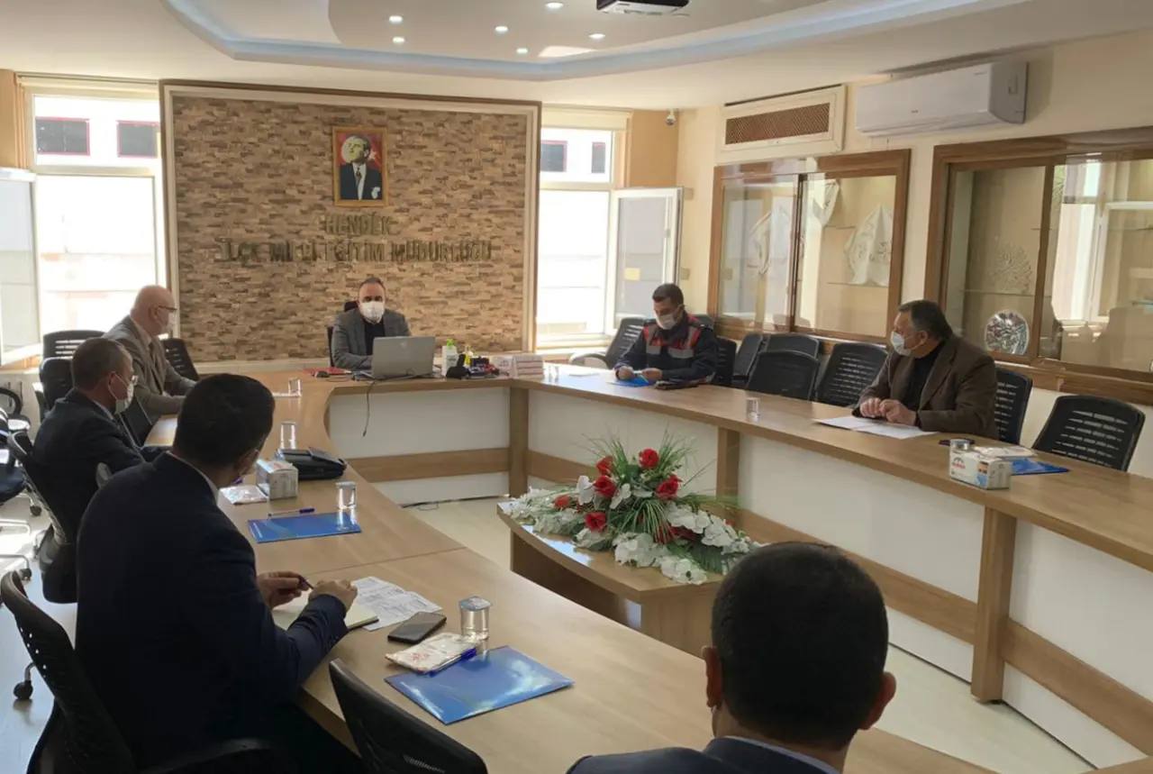 Haber: Tüm İlçelerde Eş Zamanlı Kovid-19 Toplantısı - Galeri-1
