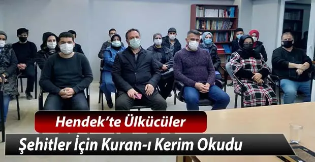 Haber: Ülkücüler Şehitler İçin Kuran-ı Kerim Okudu - Öne Çıkan