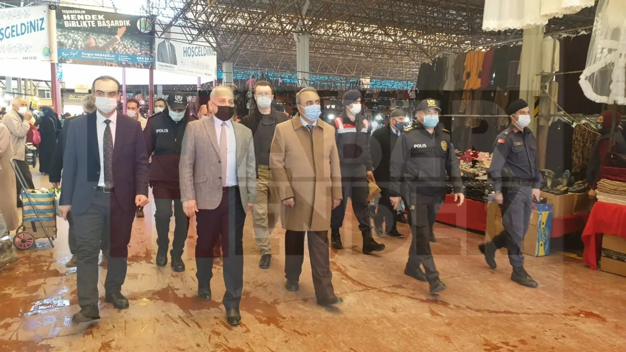 Haber: Kaymakam Pazaryerinde Denetime katıldı - Galeri-4
