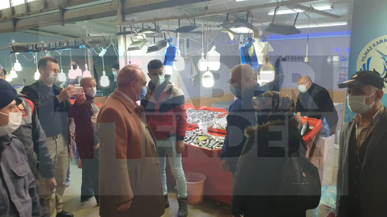 Haber: Kaymakam Pazaryerinde Denetime katıldı - Galeri-3