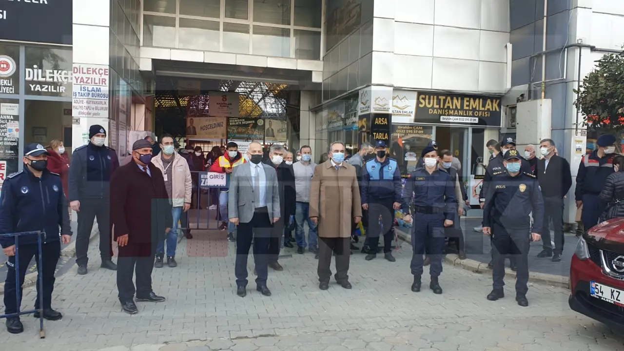 Haber: Kaymakam Pazaryerinde Denetime katıldı - Galeri-6