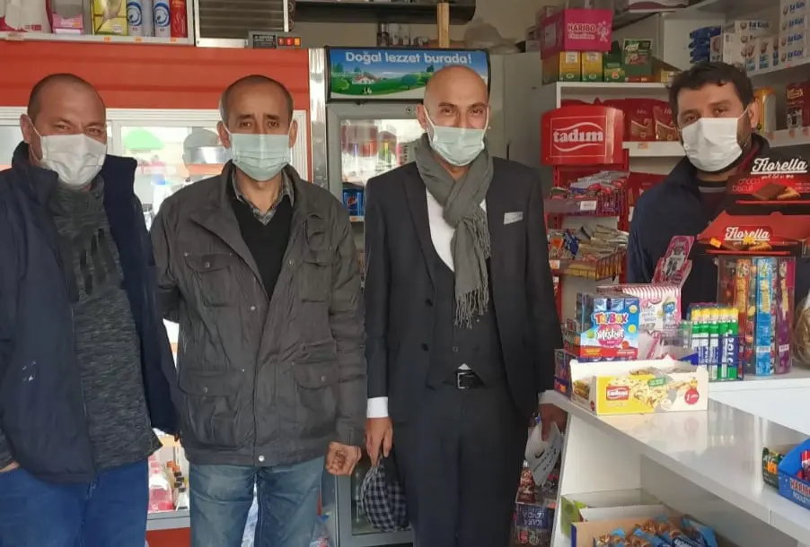 Haber: Deva Partisi’nın İlçe Başkanı Esnafları Dinledi - Galeri-1