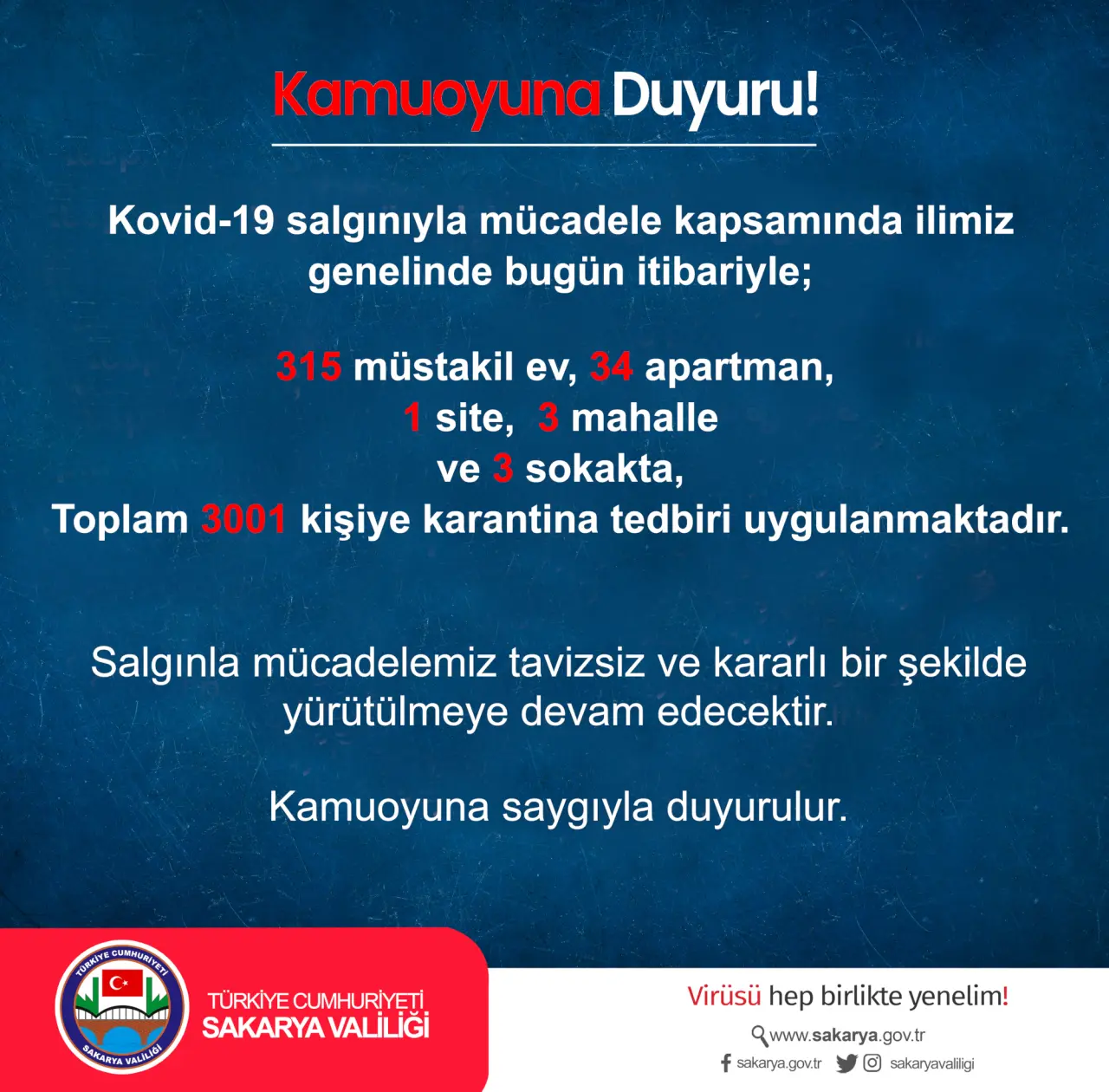 Haber: Sakarya Valiliği Duyurdu - Galeri-1