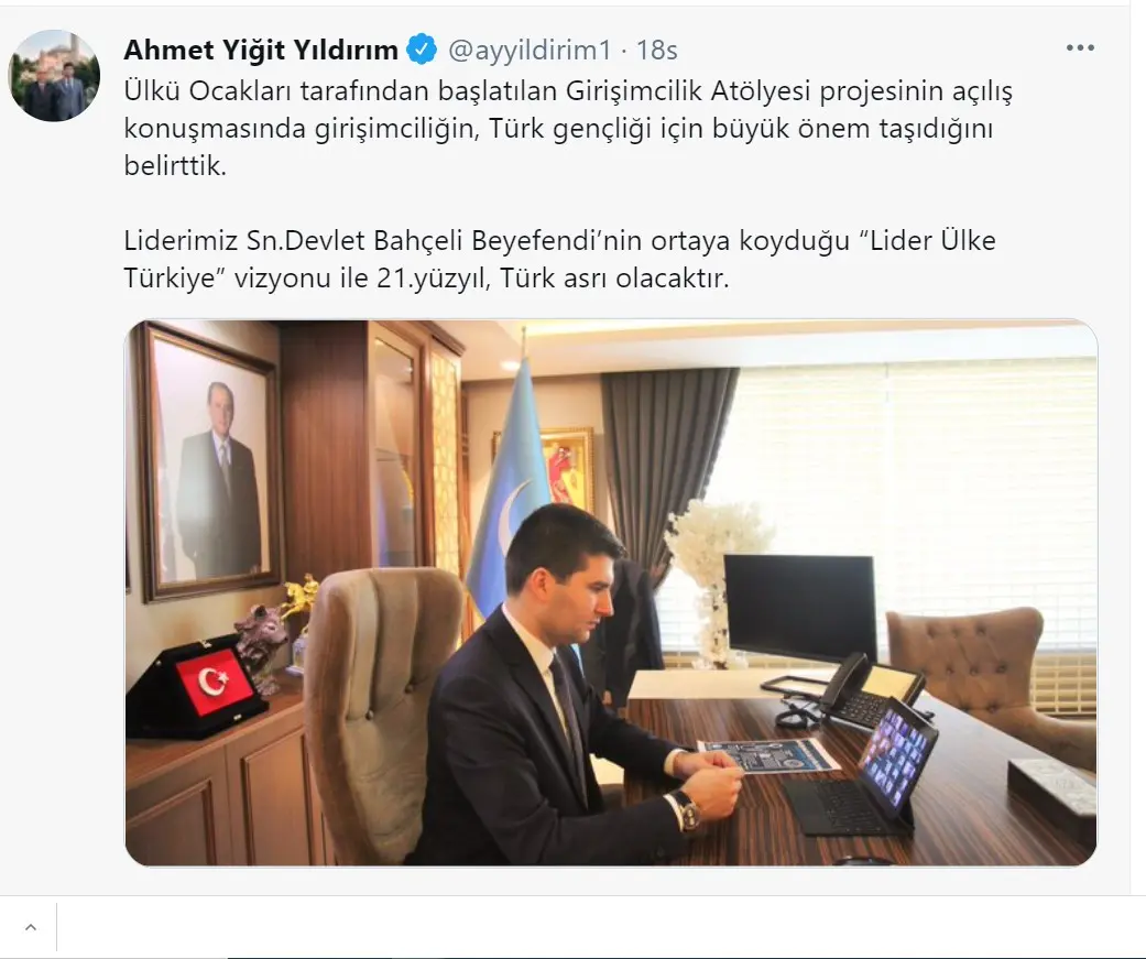Haber: Ülkü Ocakları'ndan Girişimcilik Atölyesi Projesi - Galeri-1