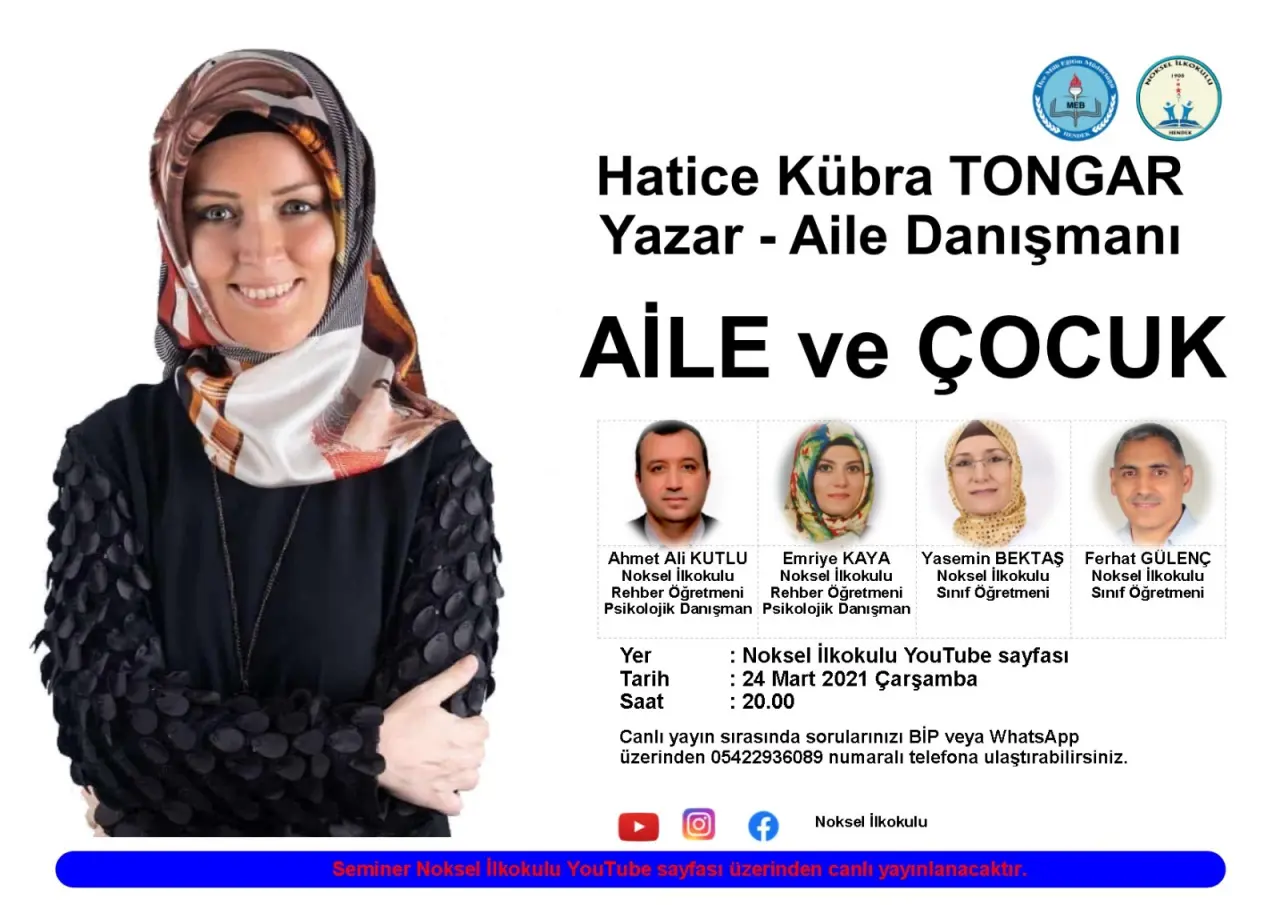 Haber: Noksel'den Aile ve Çocuk Semineri - Öne Çıkan