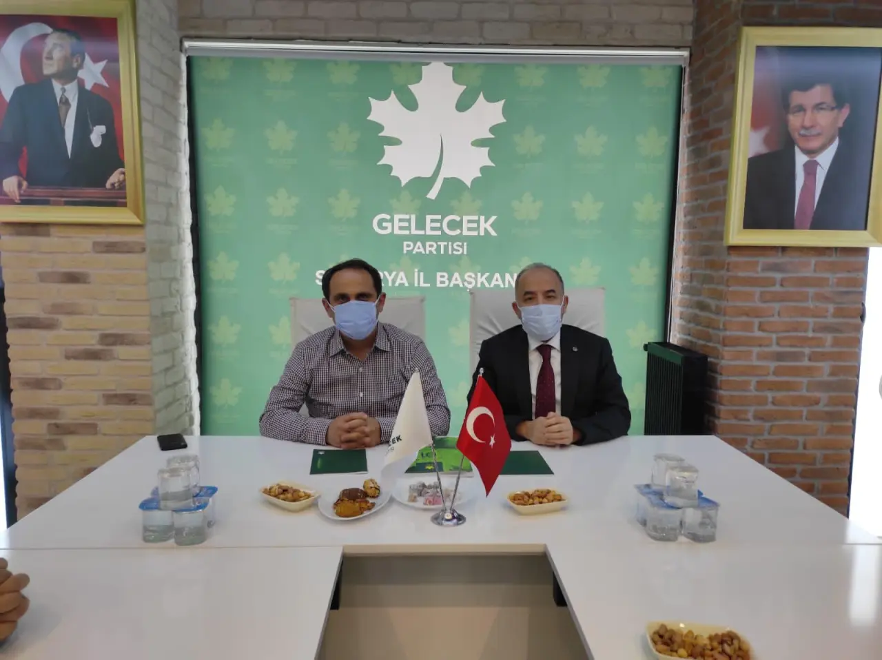 Haber: Keleş ve Ekibi Gelecek Partisini Ziyaret Etti - Galeri-2