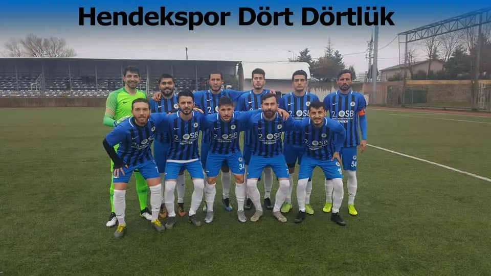 Haber: Hendekspor Dört Dörtlük - Öne Çıkan
