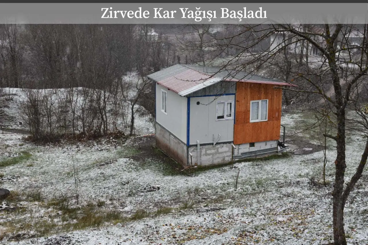 Haber: Zirvede Kar Yağışı Başladı - Öne Çıkan