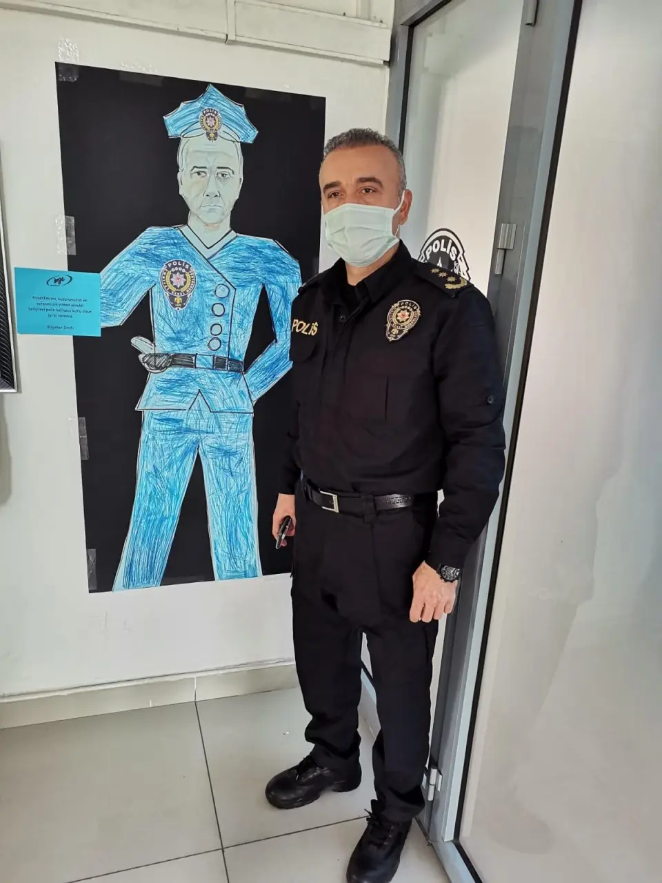 Haber: Polis Haftasında İmge Okulları Öğrencilerinden Anlamlı Hediye - Galeri-4