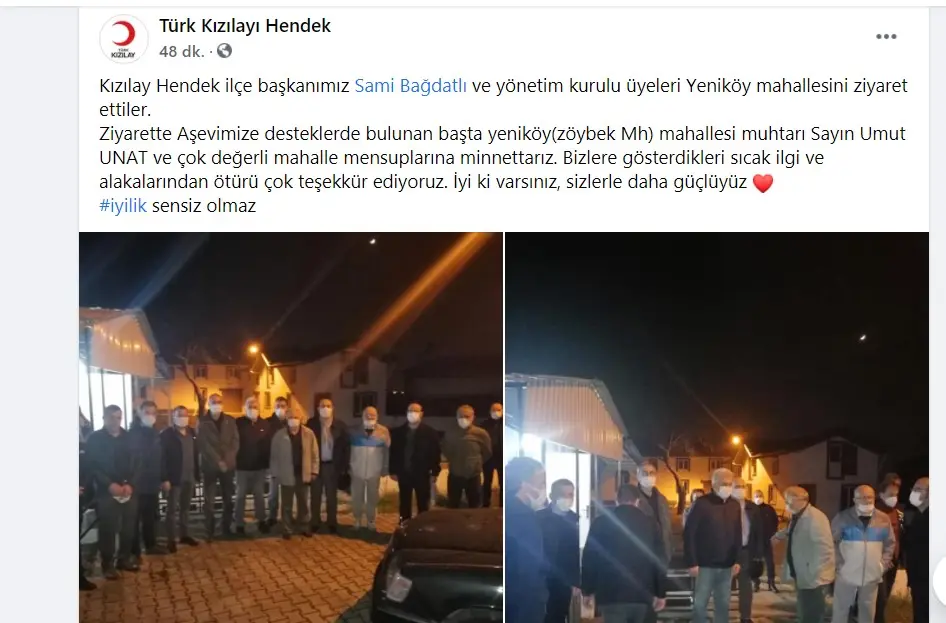 Haber: Yeniköy Mahallesinden Hendek Kızılay Aşevine Tam Destek - Galeri-1
