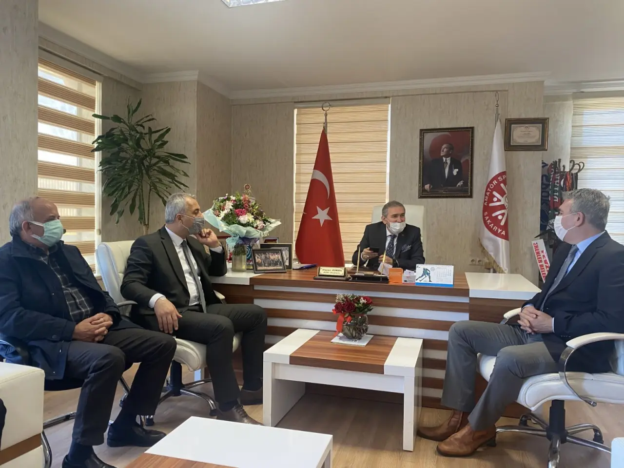 Haber: Başkan Babaoğlu'ndan ASKF’ye hayırlı olsun ziyareti. - Galeri-1