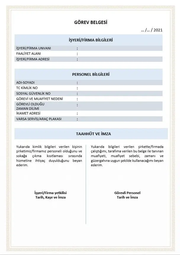 Haber: İçişleri Bakanlığından Muafiyet Genelgesi - Galeri-1