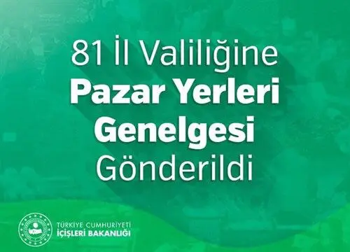 Haber: Pazar Yerleri Açılabilecek - Öne Çıkan