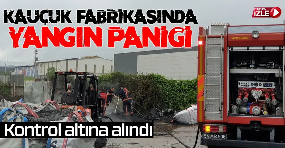 Haber: Kauçuk Fabrikasında yangın paniği - Öne Çıkan