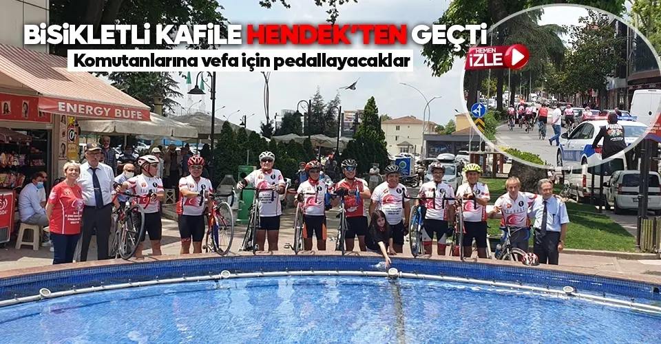 Haber: Bisikletli Kafile Hendek’te Mola Verdi - Öne Çıkan