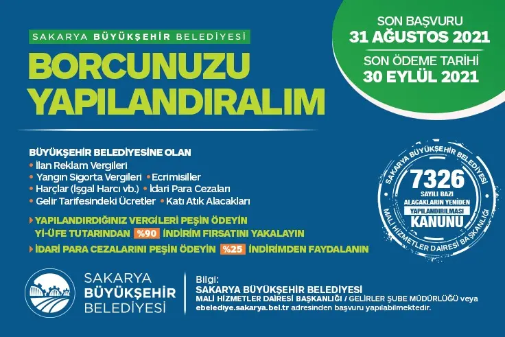Haber: Büyükşehir’de yapılandırma başvuruları başladı - Öne Çıkan