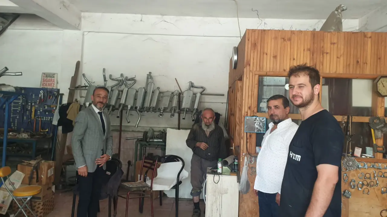 Haber: Demirel Sanayi Esnafını Ziyaret Etti - Galeri-5