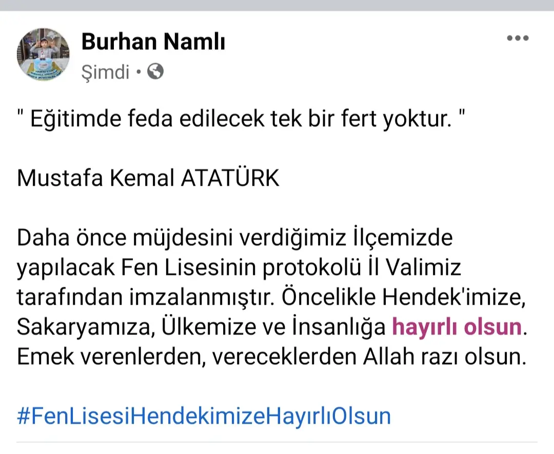 Haber: Başkan Babaoğlu’nun Fen Lisesi Gururu - Galeri-5