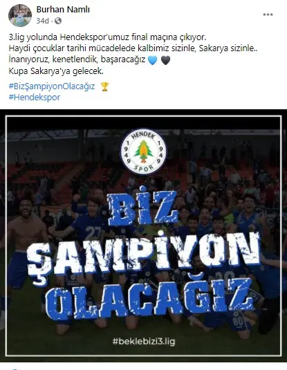 Haber: SOSYAL MEDYADA HENDEKSPOR RÜZGARI - Galeri-2