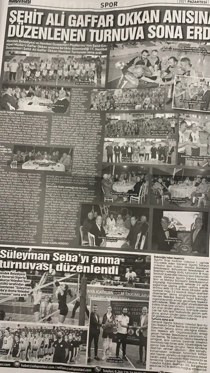 Haber: Spor Basınında Hendek Zirve Yaptı - Galeri-4