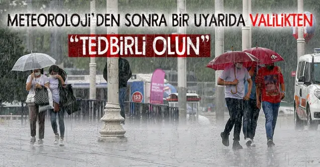 Haber: Valilikten sağanak yağış uyarısı - Öne Çıkan